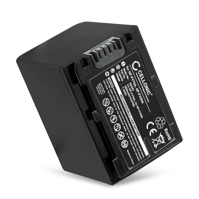 Sony FDR-AX43 Batteria da 2050mAh marcata subtel