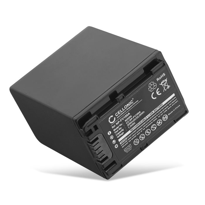 Sony HDR-CX450 Batterie 3090mAh de subtel