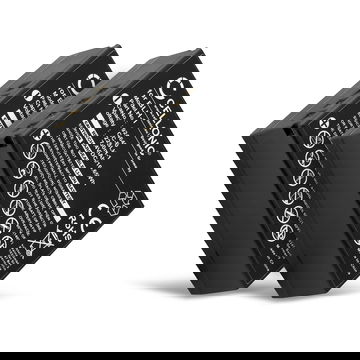 2x Batteria per Olympus OM-D E-M1 Mark II, Olympus OM-D E-M1 Mark III, Olympus OM-D E-M1X 2250mAh , marca CELLONIC, ricambi di lunga durata per macchine fotografiche e videocamere