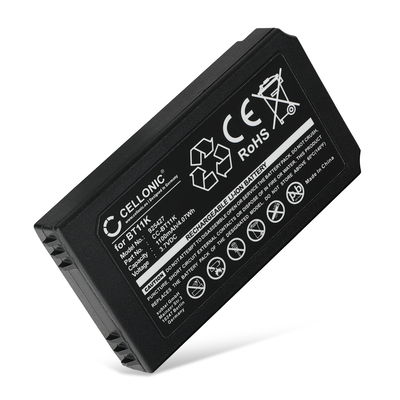 1x CELLONIC Batteria BT11K compatibile con Ikusi IK2, PUPITRE IK2, T70/2 iKontrol Konecranes Mini Joystick Radio RMJ 1100mAh Ricambi per controller, telecomandi, radiocomandi