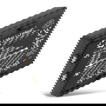 Batteria sostitutiva HE520, HT-02, FBH900, 68300530 per telecomando/radiocomando Hetronic Nova, Ergo, FBH300 Affidabile ricambio da 600mAh celle dalla lunga durata di vita utile