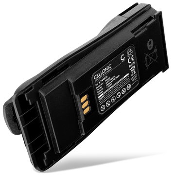 Batteria sostitutiva NTN4970 per Motorola CP040, PR400, CP200, CP150, CP140 Affidabile pila CELLONIC da 2500mAh walkie talkie ricetrasmittente radio telefono satellitare