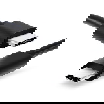 Cavo universale con connettori USB C Type C USB C Type C cavetto di ricarica e trasferimento dati a 480 MBit/s - USB 2.0, nero, per notebook, cellulari, tablet e altri dispositivi mobili