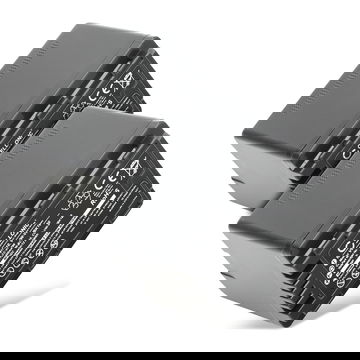 2x VW-VBK180 VW-VBK360 VW-VBL090 Ersatz Akku für Panasonic HDC-SD40 -SD80 -SD66 -SD99 -SD60 -SD90 -HS60 -SDX1 SDR-S50 -S70 -H85 HC-V10 - Kamera Ersatzakku - Kameraakku 3400mAh, Batterie