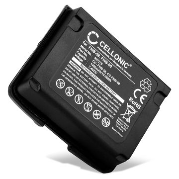 FNB-58 Ersatz Akku für Yaesu VX-6, VX-7R, VX-6E, VX-6R, VX-5, VX-5R - Funkgerät Ersatzakku 1400mAh, Zusatzakku Batterie  Funktelefone / Satellitentelefon