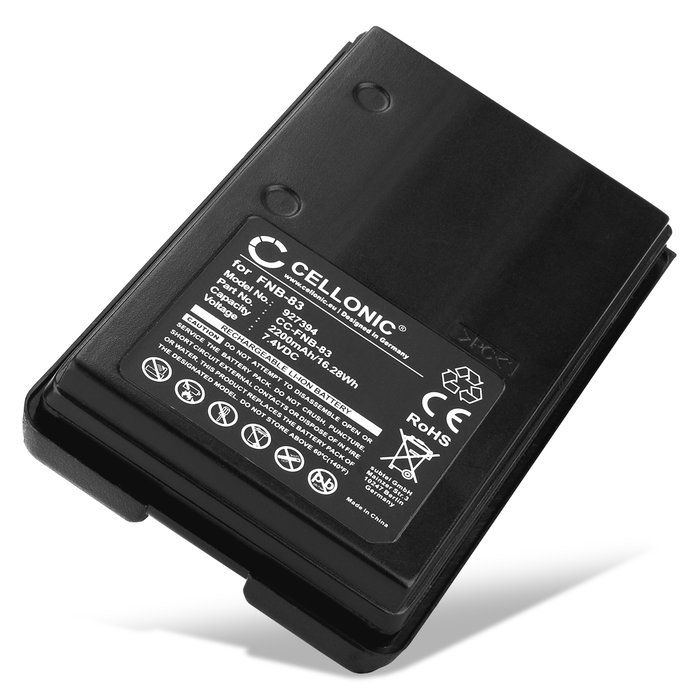 Yaesu FT-60 Akku 2200mAh Ersatzakku Batterie von CELLONIC