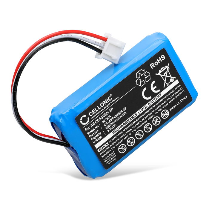 JBL AEC653055-2P Batteria marcata subtel con 2000mAh di capacità