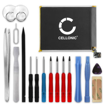 CELLONIC Phone Battery Replacement for OnePlus 6T + 17-Tool Phone Repair Kit - BLP685 3600mAh