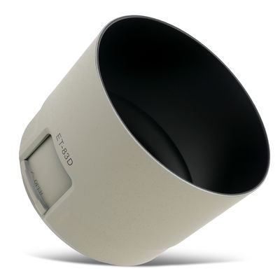 ET-83D Camera Telephoto Lens Hood for Canon EF 100-400 mm 1:4.5-5.6L IS II USM - Plastic Bayonet Cylindrical / Round Lens Shade from CELLONIC