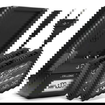 2x Ersatz Akku CGA-S002e CGA-S002e-1B CGR-S002 DMW-BM7 + Ladegerät für Panasonic Lumix DMC-FZ10 DMC-FZ20 DMC-FZ5 -FZ1 -FZ15 -FZ2 -FZ3 DMC-FC20 Kamera - 700mAh Ersatzakku Batterie, Ladekabel, Akkuladegerät