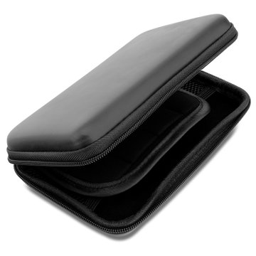 Schutzhülle für Nintendo 3DS XL, DSi XL, New 2DS XL, Retroid Pocket 2 Plus & Analogue Pocket – Robuste Tasche in Schwarz