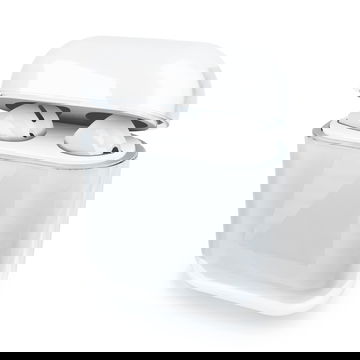 Cover airpods trasparente compatibile con Apple AirPods AirPods 2 guscio per (case di) auricolari, custodia airpods trasparente: riduci i danni cover trasparente airpods