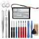 1x 1100mAh 3.7V + kit d'outils