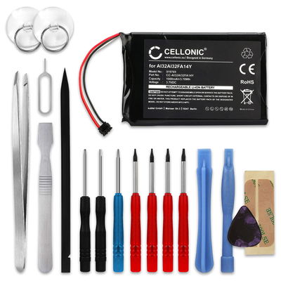 Batterie AI32AI32FA14Y 1000mAh pour Garmin üvi 2597, Nüvi 2599 - + kit d'outils
