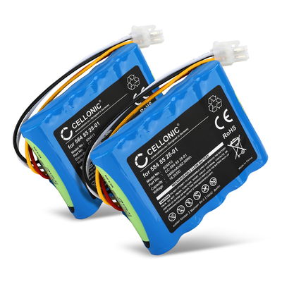 2x Batteria per Gardena Sileno R100Li, R100LiC, Life, Husqvarna Automower 315, 315X, (Husqvarna 589586201) 3400mAh 18.5V Li Ion marca CELLONIC
