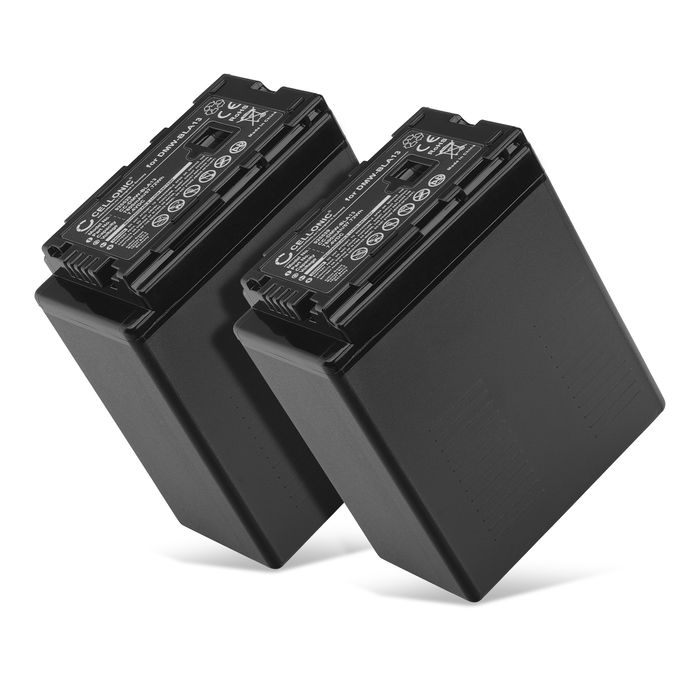 2x Panasonic AG-AC160 Akku Batterie
