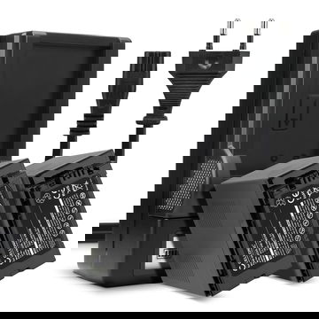 2x Batterie VW-VBD58 VW-VBD29 + Chargeur pour Panasonic HC-X1 HC-X1000 HC-MDH3 de CELLONIC