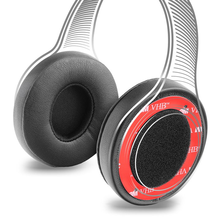 Beats Solo 3.0 Kopfhörer Ersatz Ohrpolster - Soft-Feel "Comfy Foam" Schaumstoff - originalgetreue Abdichtung für besten Klang, Headset Earpad