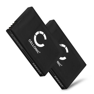 2x 84743424, ICP73048 Ersatz Akku für Polycom KIRK 5020, KIRK 5040, Spectralink 7520, 7540, 7622, 7202, 7502, KIRK 5020 - Telefon Ersatzakku - 950mAh Telefonakku, wiederaufladbare Batterie