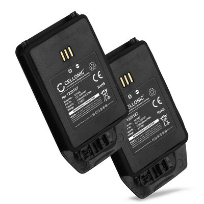 2x Batterie 1220187 1100mAh pour téléphone fixe Aastra DT413 DT423 DT433