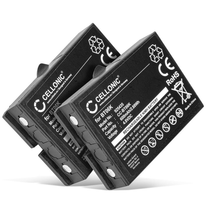 2x Ikusi TM70 Batterie 600mAh de subtel