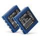 2x 700mAh 6V