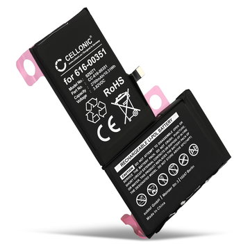 Batteria compatibile con Apple iPhone X, 616-00351 (2700mAh, 3.82V) Ricambi CELLONIC per telefoni cellucari, smartphone