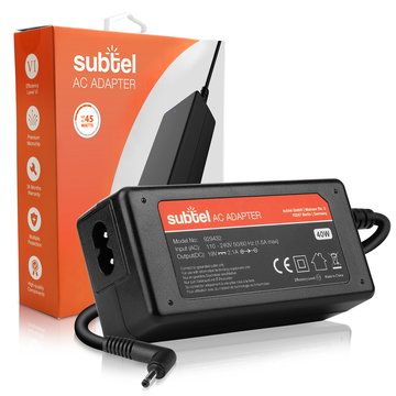 Caricabatteria per Acer Aspire Swift, Chromebook, Spin/ ASUSUX/ Medion Akoya, 40W 3.25A Caricatore 2.6m con spina europea