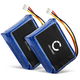 2x 2500mAh 7.4V