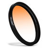Farbverlauf Filter Orange für Tamron Ø 62mm Verlauffilter
