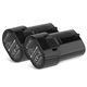 2x Batteria 1500mAh