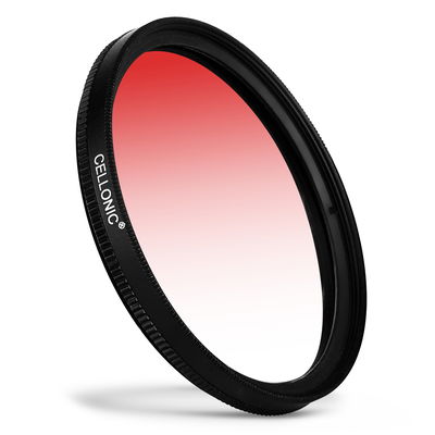 Filtre gradient couleur Rouge pour walimex pro Ø 62mm
