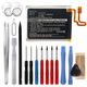 1x Batteria 200mAh + attrezzi