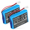 2x Batterie 1000mAh