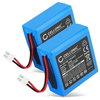 2x Akku 700mAh