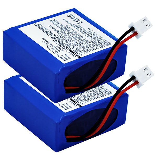 2x Safescan 155-S Akku 700mAh Ersatzakku Batterie von subtel