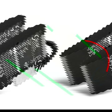 2x Akku für Vorwerk Kobold VR100 (Vorwerk 46439) (7.4V, 4500mAh) von CELLONIC