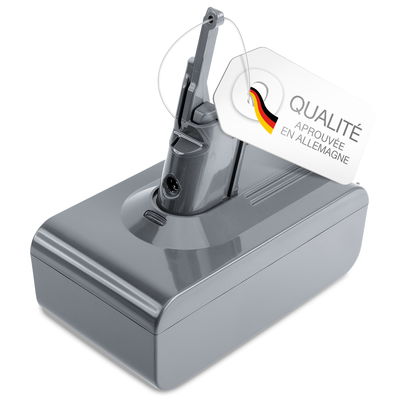 Batterie pour Dyson V8, V8 Absolute, V8 Animal, V8 Animal Exclusive, V8 Fluffy, V8 Range (Dyson 215681), SV10, SV25 4000mAh - Batterie à vis - de CELLONIC (Not suitable for wall charger)