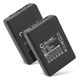 2x Batteria 700mAh