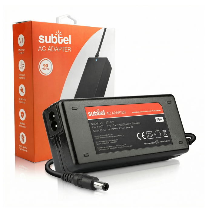 HP ProBook 4430s Chargeur - 2.6m Câble de charge et adaptateur secteur de subtel