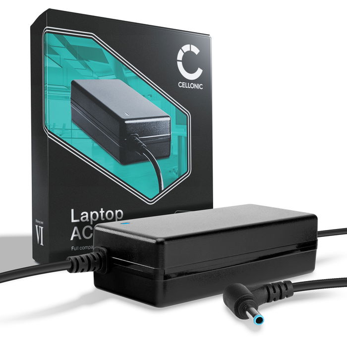 Caricabatteria per Dell XPS 13, Inspiron 13,14,15,17/ HP Pavilion,EliteBook, Envy, 65W 4.5A Caricatore 2.6m con spina europea