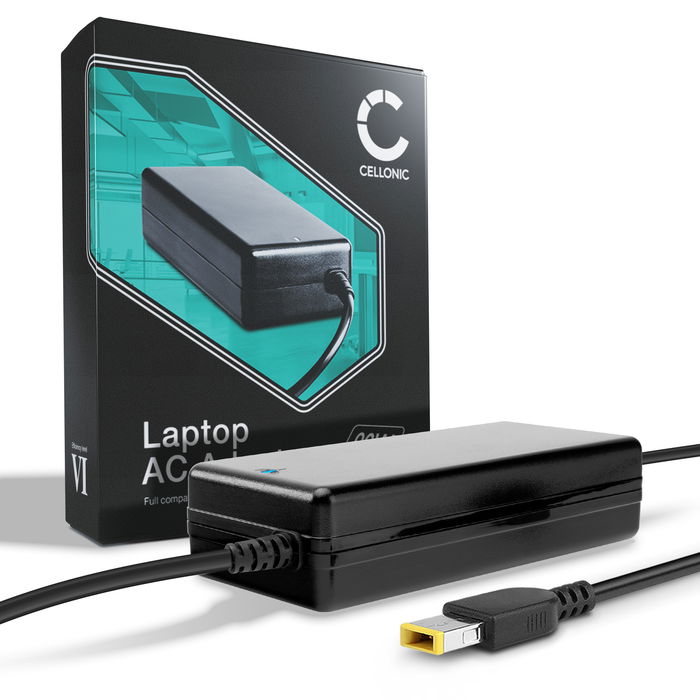 Chargeur pour PC portable Lenovo ThinkPad x1 Yoga,Carbon,T440,T450, T460,T470,X240,X250,X270 - Alimentation 20V 4.5A 90W ADLX45NCC3A, Câble de Charge 2.6m