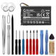 1x Batteria 1100mAh + Kit di attrezzi (17 pezzi)