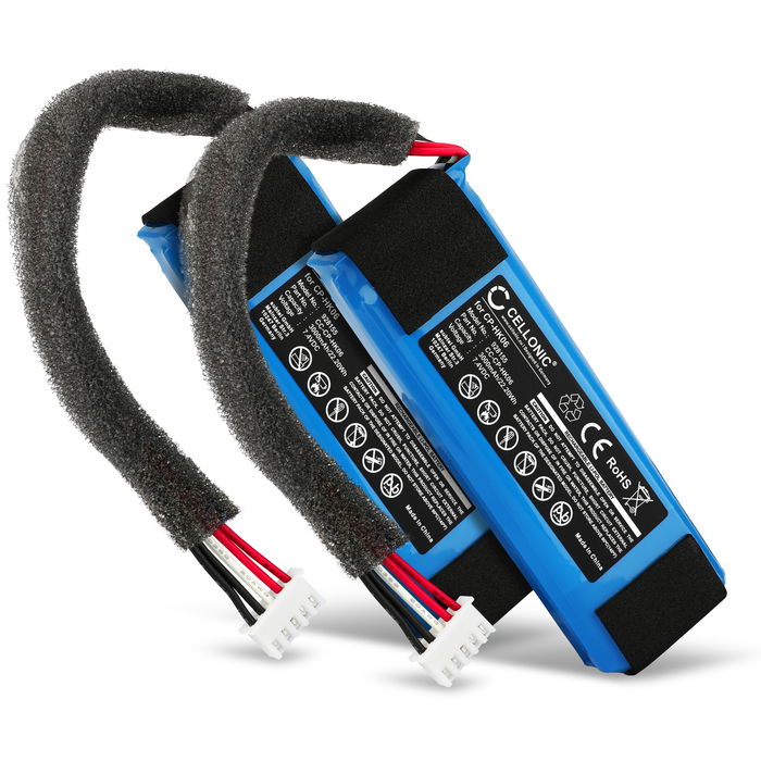 2x Harman Kardon Go Plus Play Akku 3000mAh Ersatzakku Batterie von Cellonic