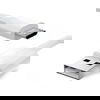 1x Cavo USB, bianco PVC (2A), 1m