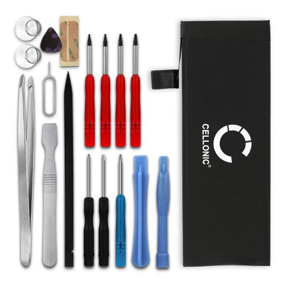 Batterie 616-00106 1620mAh pour téléphone portable Apple iPhone SE (A1662 / A1723 / A1724) + kit d'outils 17pcs