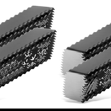 2x Batterie pour Sony HDR-SR11 SR12 SR10 HDR-XR500 HDR-HC9 DCR-SR47 SR45 / NP-FH50, NP-FH40 1400mAh de CELLONIC