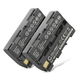 2x Batteria 1400mAh
