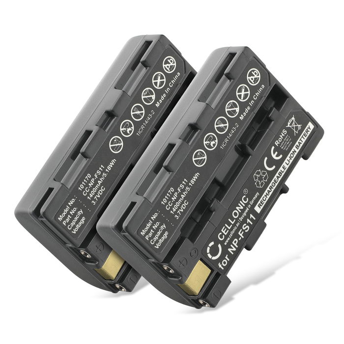 2x Sony DCR-PC1 Batterie