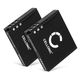 2x Batteria 1050mAh